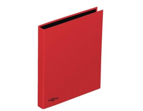 Pagna Ringbuch A4 Basic 2-Bügel-Mechanik+NH rot