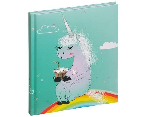 Pagna Poesiealbum Einhorn 128 Seiten, Blanko