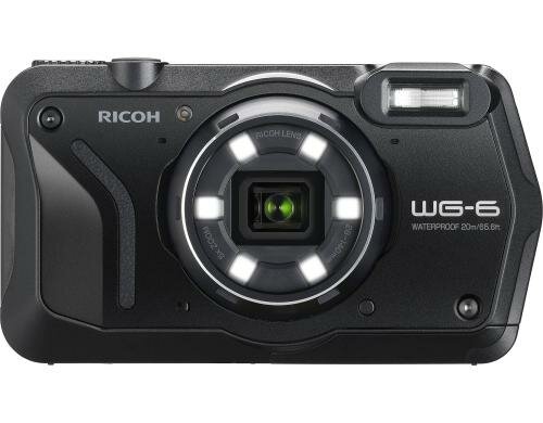 Ricoh WG-6 schwarz, CMOS 20 MP 28-140mm