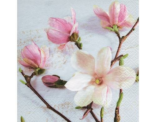 Paper + Design Servietten Magnolia 33x33 cm, 20 Stück