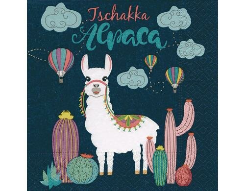 Paper + Design Servietten Tschakka 33x33 cm, 20 Stück