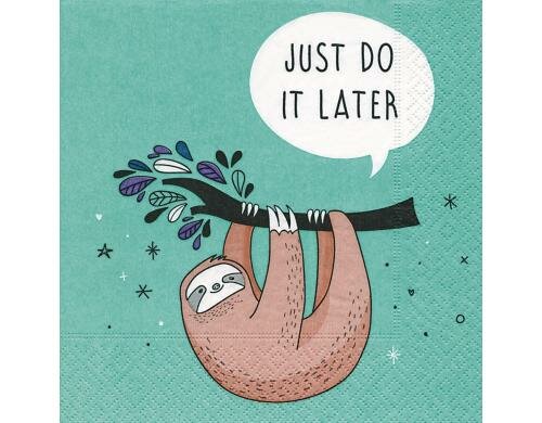 Paper + Design Servietten Later 33x33 cm, 20 Stück