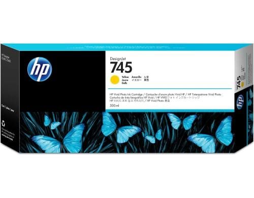 HP Tinte Nr. 745 Yellow (F9K02A) 300ml