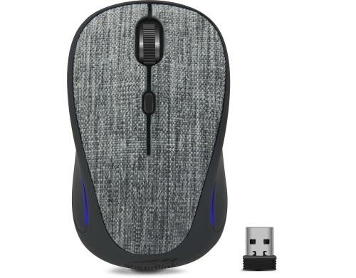 Speedlink CIUS Fabric Mouse grey USB 2.4GHz, silent