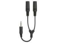 Speedlink Headset Splitter Audio-Spliter für bis zu...