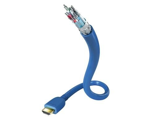 in-akustik Excellence  Profi HiSpeed HDMI Blue 8mPolybag