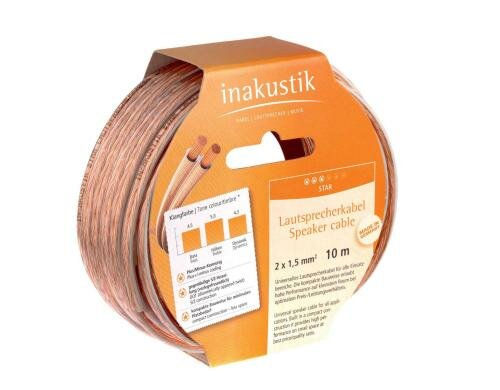 in-akustik Star  LS-Kabel, 2x0.75mm Trans. 6m