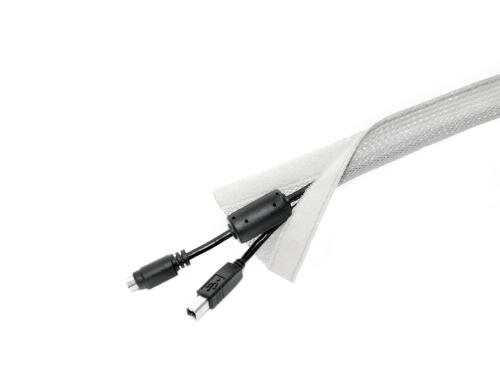 Audioraq Kabelsocken  2841 Velcro 30-40mm 50m silber