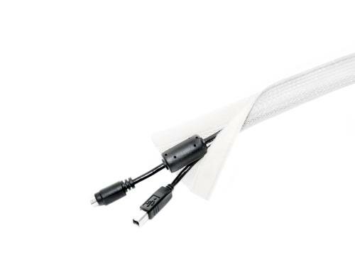 Audioraq Kabelsocken  2865 Velcro 30-40mm 50m weiss