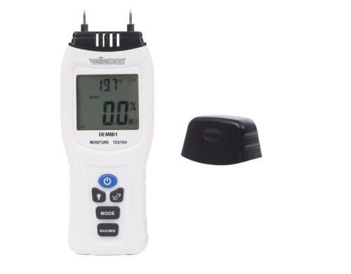 Velleman Digital-Feuchtemessgerät mit Thermometer