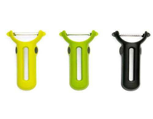 Chef`n Sparschäler Stack`n Peel 3er Set, stapelbar