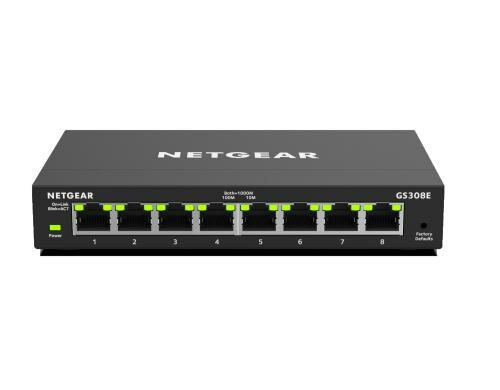 Netgear GS308E: 8 Port Switch 8-Port Gigabit Switch