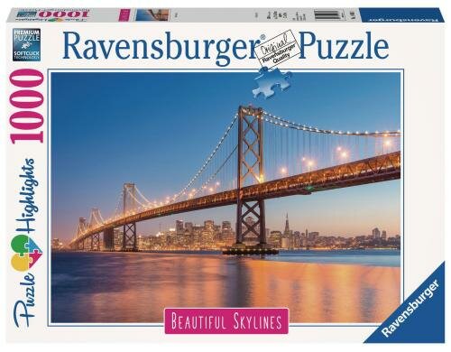 Puzzle San Francisco Alter ab: 14+, 1000 Teile