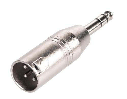 Bemero XLR-Klinken Adapter BA1102 3-Pol XLRm - 6.3mm stereo Klinkenstecker