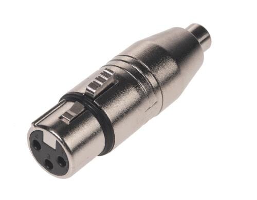 Bemero XLR-Cinch Adapter BA1201 3-Pol XLRf - Cinchbuchse