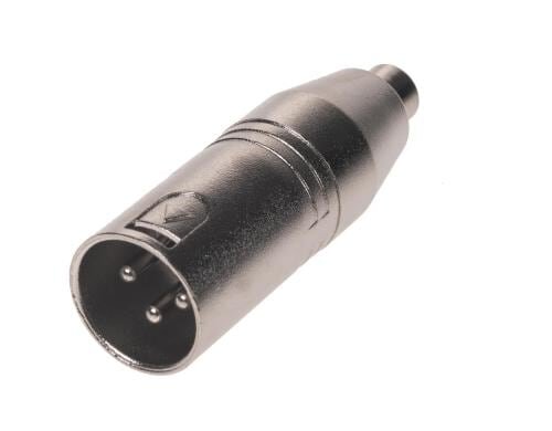 Bemero XLR-Cinch Adapter BA1202 3-Pol XLRm - Cinchbuchse