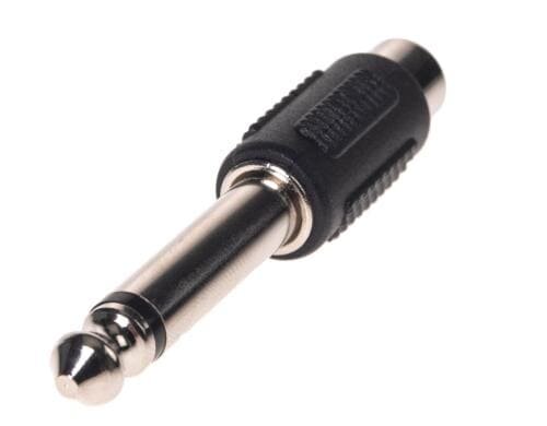Bemero Klinken-Cinch Adapter BA2102 6.3mm mono Klinkenst.-Cinchbuchse, Plastik