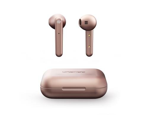 Urbanista Stockholm, Truly Wireless In-Ear Rose Gold, 3.5h Akku (14h total), BT 5.0
