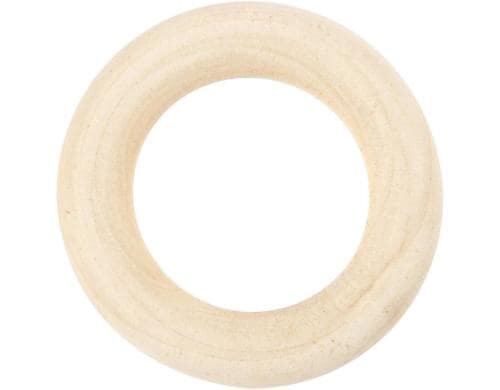 Creativ Company Holzring 35 mm 8 Stück, Innenmasse 20 mm