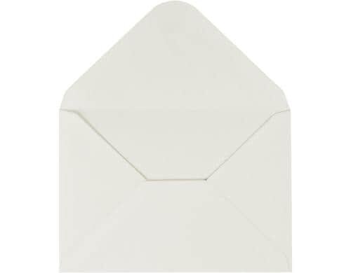 Creativ Company Couvert 110 g creme 10 Stück, mit feiner Prägung