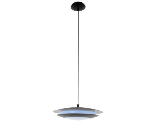 EGLO MONEVA-C Hängeleuchte schwarz/weiss Crosslink / inkl. 18W/LED/RGB+TW