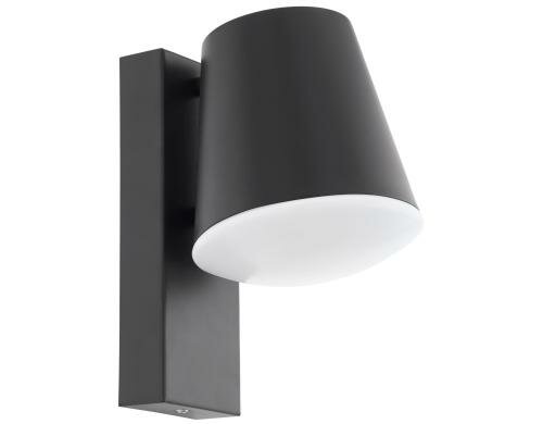 EGLO CALDIERO-C Wandl. anthrazit/weiss Crosslink / inkl. 1X9W/E27-A60 LED ww