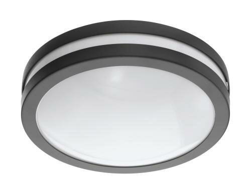 EGLO LOCANA-C Wand-/Deckenl. Anthra./weiss Crosslink / inkl. 14W/LED warmweiss