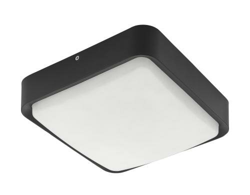 EGLO PIOVE-C Wand-/Deckenl. schwarz/weiss Crosslink / inkl. 14W/LED warmweiss