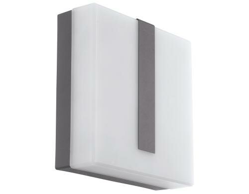 EGLO TORAZZA-C Wandl. anthrazit/satiniert Crosslink / inkl. 14W/LED warmweiss