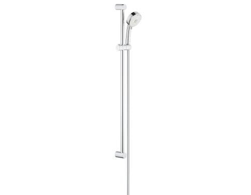 GROHE TempCosmop 100 Brausestangeset 4 Strahlarten, chrom