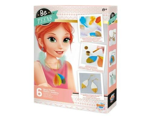 BE TEENS BIJOUX PLUMES