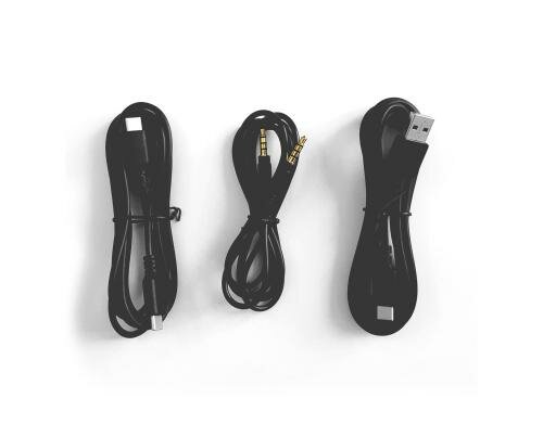 Audeze Mobius Ersatz-Kabel (3 Stück) schwarz