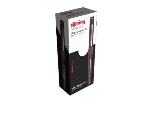 Rotring Feinfaserschreiber Tikky Graphic 0.1mm