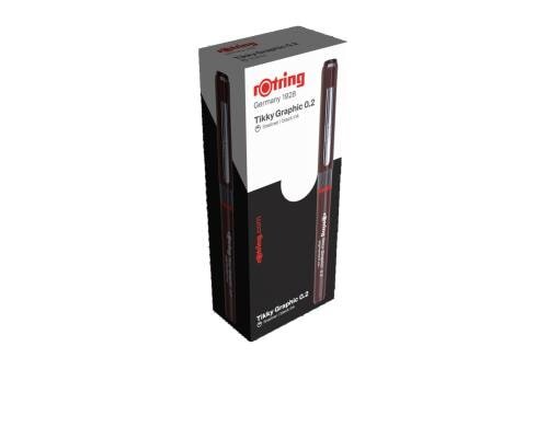 Rotring Feinfaserschreiber Tikky Graphic 0.2mm