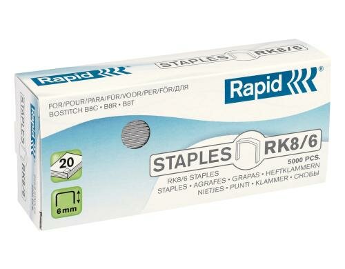 Rapid Heftklammern RK8 Inhalt 5000 Stück