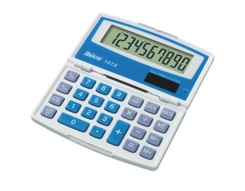 Ibico Tischrechner 101X 8-stelliges LCD-Display