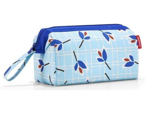 Reisenthel Necessaire travelcosmetic 4l leaves blue, 26 x 18 x 13.5 cm