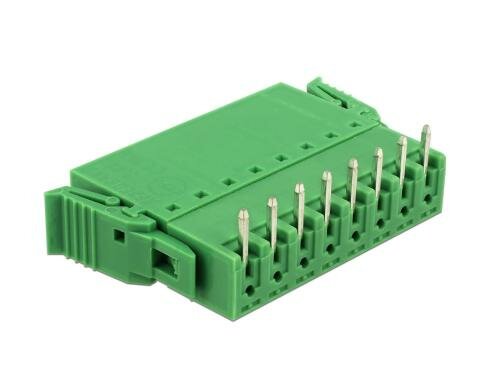 Delock Terminalblock Raster horizontal Rastermass: 3,81 mm, für 8Pin Platine