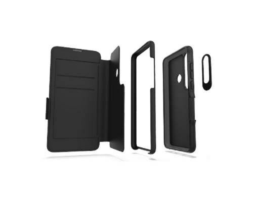 gear4 D3O Oxford black für Huawei P30 Lite