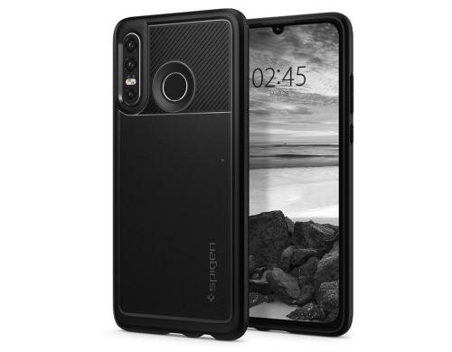Spigen Rugged Armor matt schwarz für Huawei P30 Lite