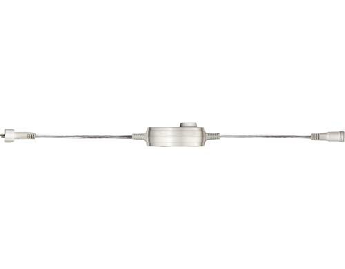 Star Trading SystDecor Dimmer Weiss L 50cm, Dimmer mit Weissem Kabel