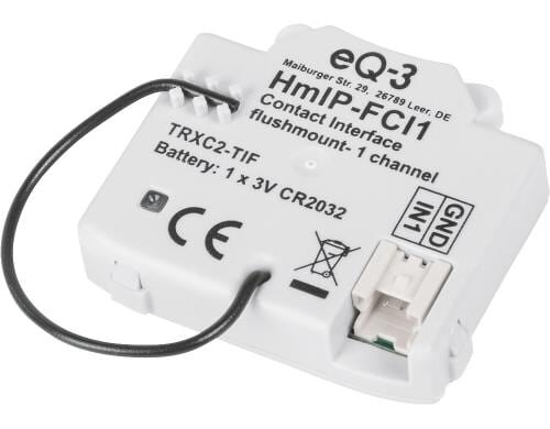 Homematic IP Kontakt-Schnittstelle 1-fach Unterputz