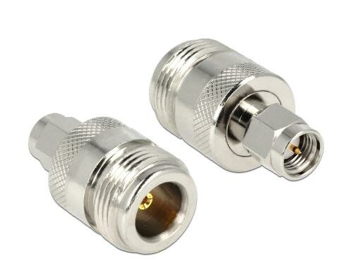 N-Buchse zu SMA-Buchse, HF Adapter HF Adapter, 34,00 mm, vergoldet