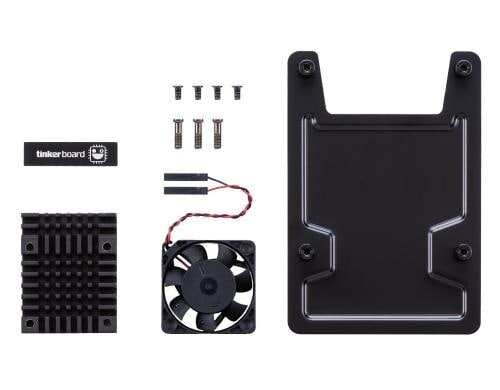 ASUS Tinker Open Case DIY Kit Metallrückplatte, Ventilator mit Umkehrpolu