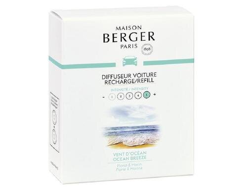 MAISON BERGER Refill für Autodiffusor Vent dOcéan, 2 Stück