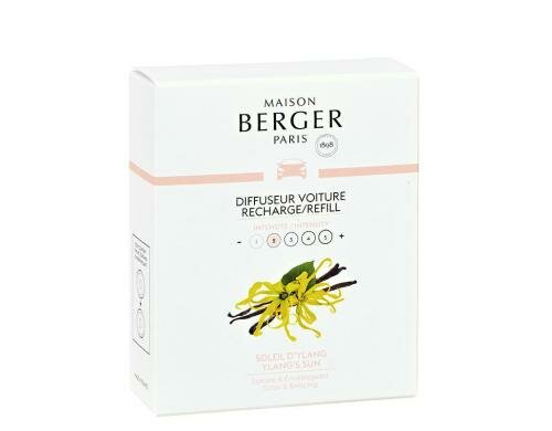 MAISON BERGER Refill für Autodiffusor Soleil dYlang, 2 Stück