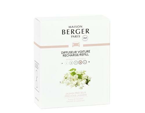 MAISON BERGER Refill für Autodiffusor Jasmin Précieux, 2 Stück
