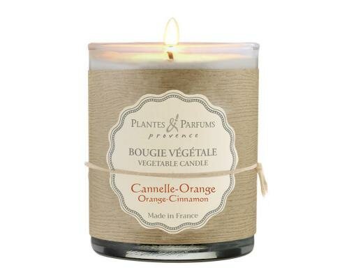 PLANTES & PARFUMS DE PROVENCE Duftkerze Cannelle-Orange, 180 gr.