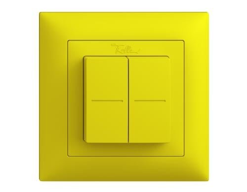 Feller EDIZIOdue Smart Light Control for Philips Hue lemon AP