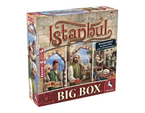 Istanbul Big Box Alter:  10+, Spieler: 2-4